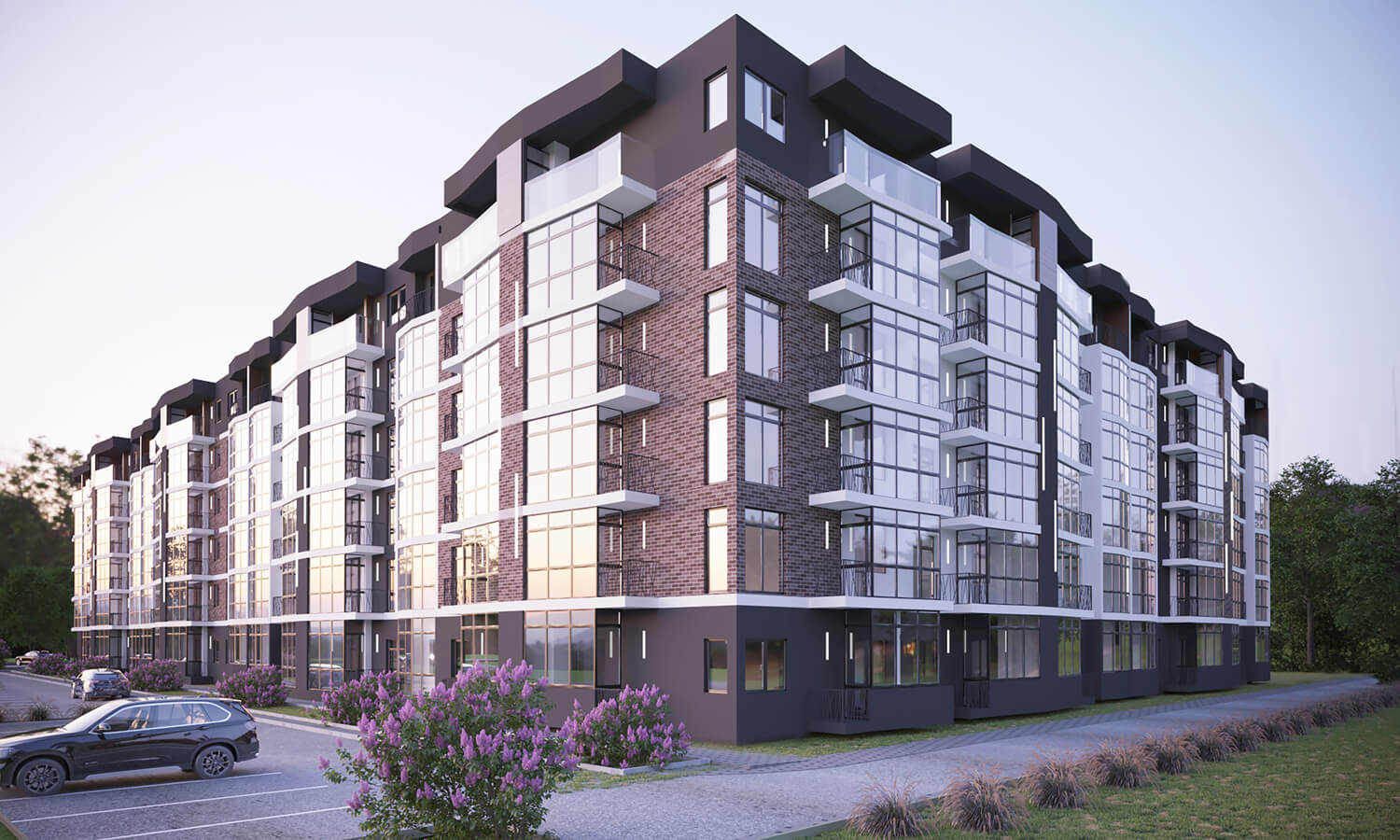 Проєктування фасадів житлових комплексів